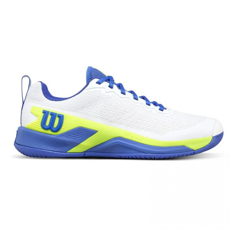 Wilson Rush Pro 4.5 White Blue Amparo Sneakers