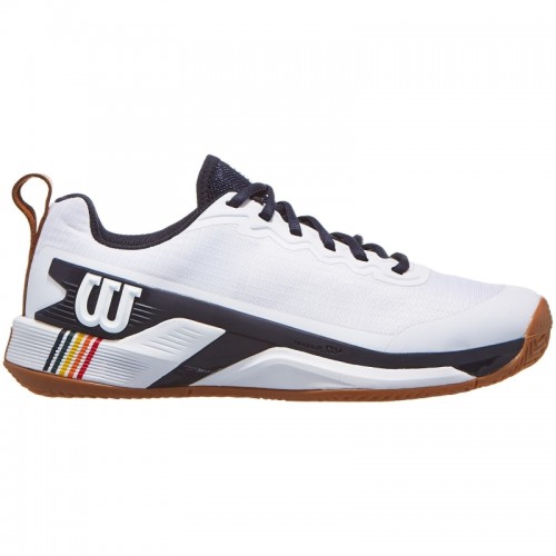 Wilson Rush Pro 4.5 Clay White Navy Blue Sneakers