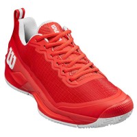 Wilson Rush Pro 4.5 Clay Red White Sneakers  Offer + Cheap