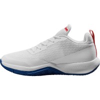 Wilson Rush Pro Lite White Blue Red Sneakers  Offer + Cheap